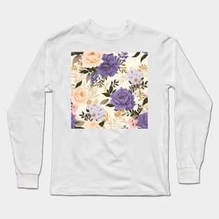 Wedding Flowers Pattern 8 Long Sleeve T-Shirt